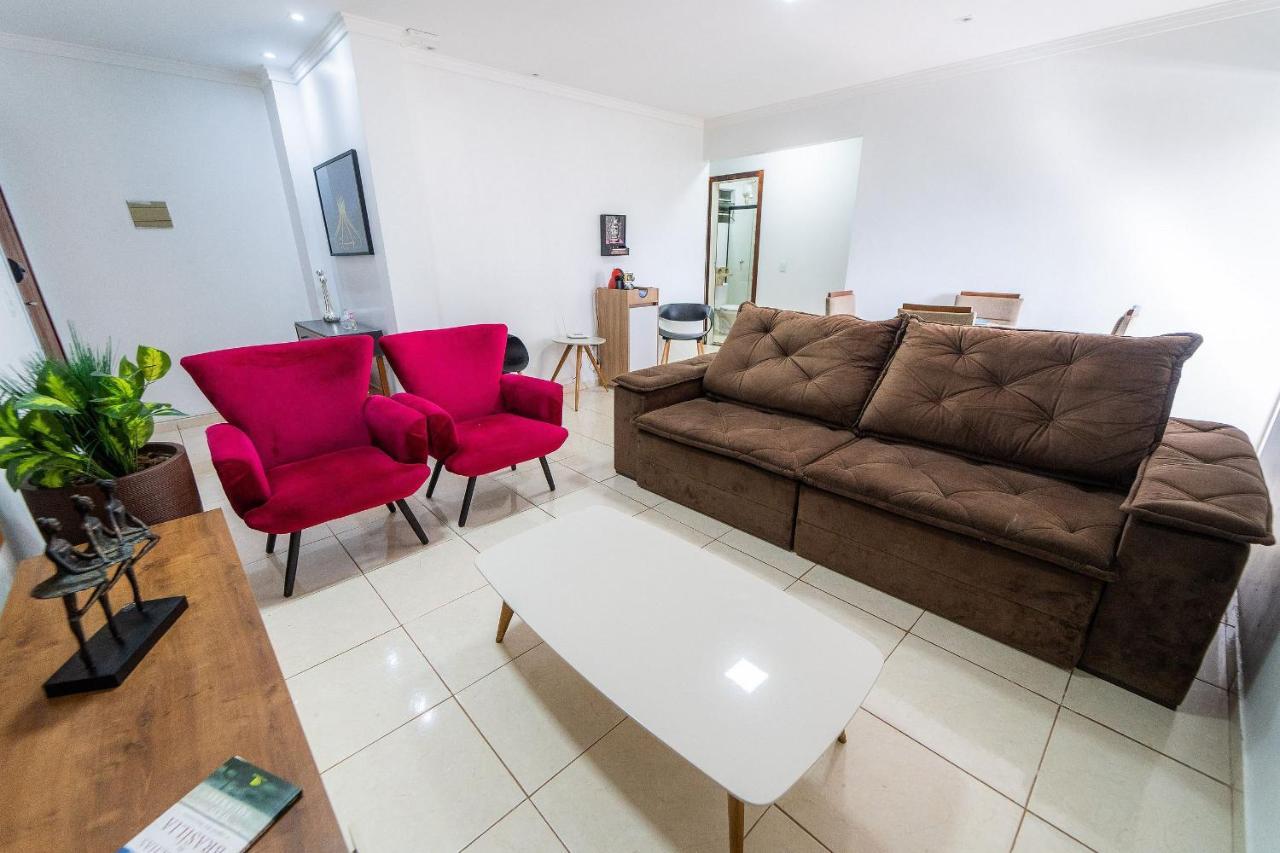 Ap 85M2 , 2Qts Com Suite , Estacionamento, Cozinha Completa , Wi-Fi 500Mb , Jr Catito Brasília Extérieur photo
